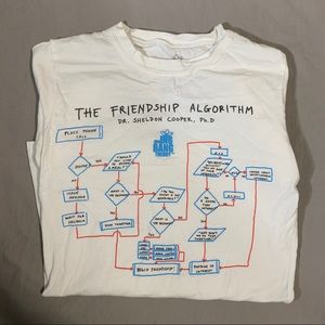 AUTHENTIC HILARIOUS BIG BANG THEORY TEE